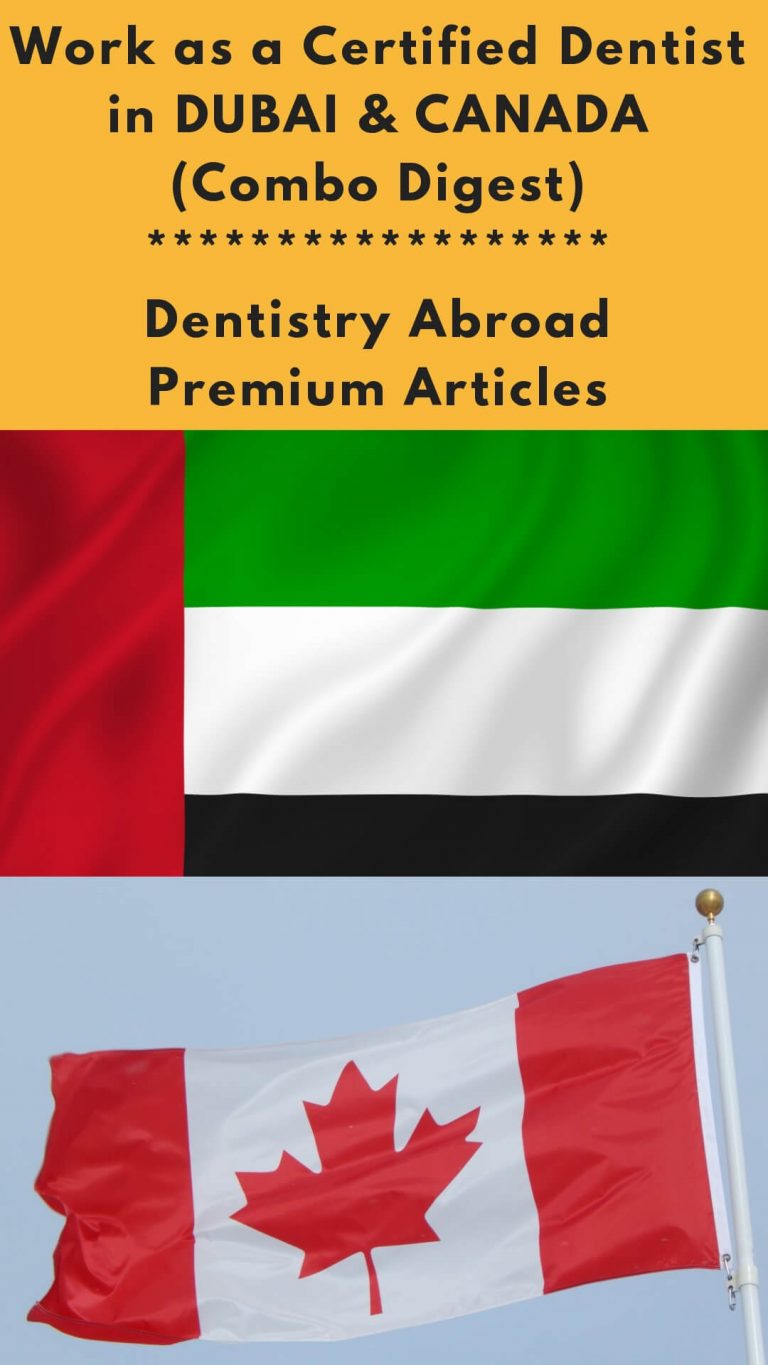 Working As A Certified Dentist In Dubai & Canada – Combo Article Details